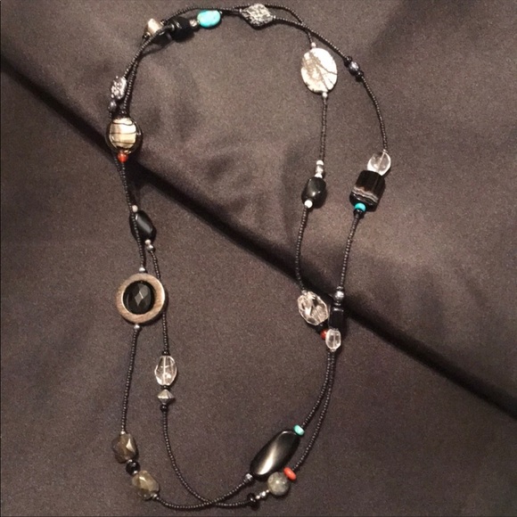 🌟SILPADA N1967 Multi Stone Boho Necklace - Picture 2 of 8